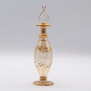 Vintage Royal Limited Clear and Gold Perfume Bottle